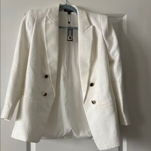Express White Blazer